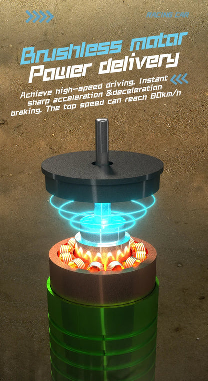 SG116 MAX 1:16 High Speed Drift Racing Car 80KM/H Brushless Motor 4WD SG316 MAX RC Off Road Car Monster Trucks Toy For Kids Gift Ai-TechWorld 