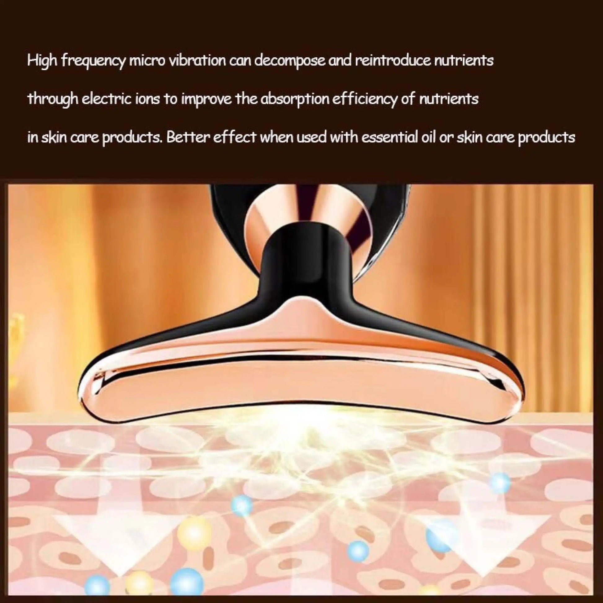 Face Lifting Device Neck Facial Eye Massage Introducer Microcurrent Skin Rejuvenation Anti Aging Beauty Device Face Massager Ai-TechWorld 