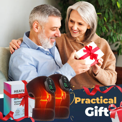 Thermal Knee Massager 3 in 1 Shoulder Knee Elbow Heating Massage Support Brace Rechargeable Vibration Pad Machine Muscle Relax Ai-TechWorld 