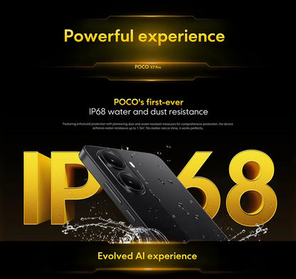 【Brand+】POCO X7 Pro Smartphone Dimensity 8400-Ultra 6000mAh 90W HyperCharge 6.67" AMOLED display NFC Xiaomi HyperOS 2 Ai-TechWorld 