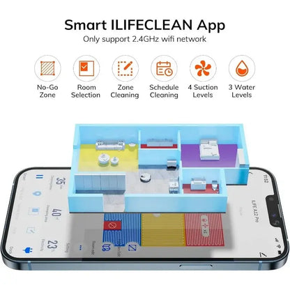 Pro Robot Vacuum And Mop Combo, Self Emptying Station For 60 Days Ai-TechWorld 