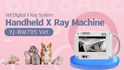 Mini Portable X Ray Machine Veterinary X Ray Machine Vet Digital X-ray Inspection Machine For Dog Cat Ai-TechWorld 