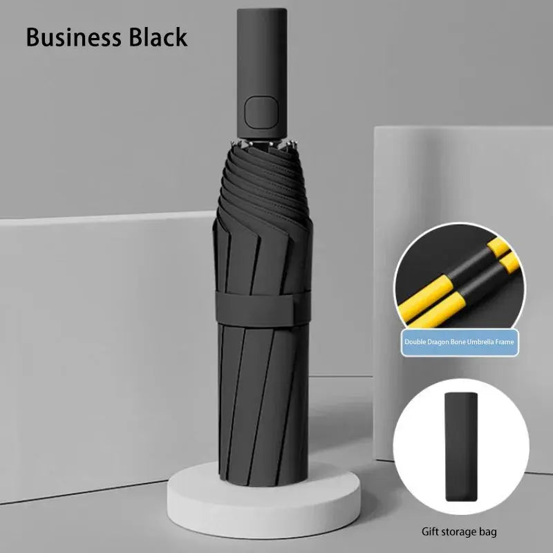 Xiaomi MIJIA 24 Bone Folding Umbrella Fully Automatic Double Bone SPF 50 UV Protection Rain Resistance Wind Resitance Umbrella Ai-TechWorld 