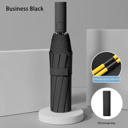 Xiaomi MIJIA 24 Bone Folding Umbrella Fully Automatic Double Bone SPF 50 UV Protection Rain Resistance Wind Resitance Umbrella Ai-TechWorld 