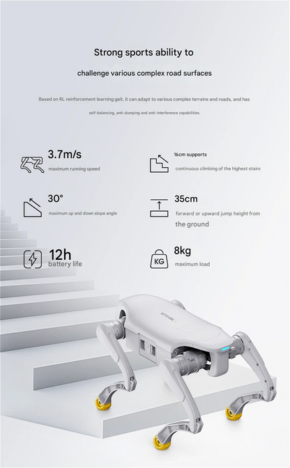 AgiBot D1 series quadruped robot, robot dog Ai-TechWorld 