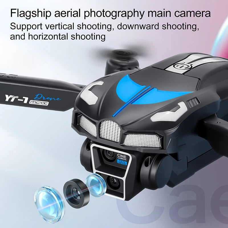 Xiaomi YT11 Drone 8K HD Three Camera Brushless Motor 5G WIFI FPV Optical Flow Positioning Obstacle Avoidance RC Drone 20000M Ai-TechWorld 