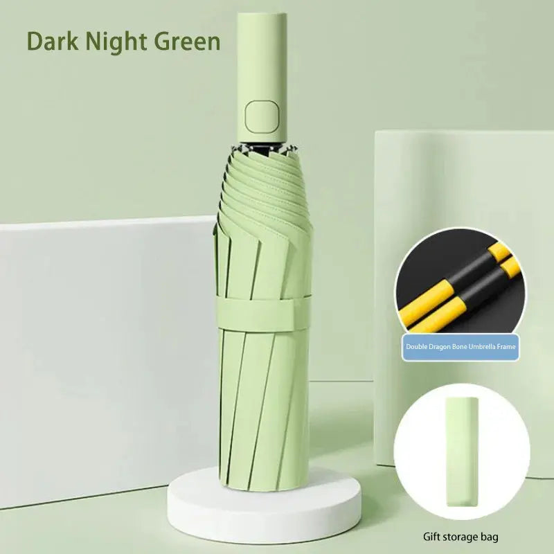 Xiaomi MIJIA 24 Bone Folding Umbrella Fully Automatic Double Bone SPF 50 UV Protection Rain Resistance Wind Resitance Umbrella Ai-TechWorld 