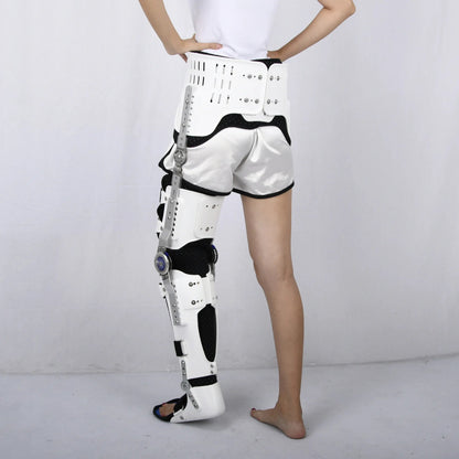 Adult Adjustable Hip, Crotch, Waist, Knee, Ankle and Foot Joint Fixation Brace, High and Low Paraplegic Walking Brace Ai-TechWorld 