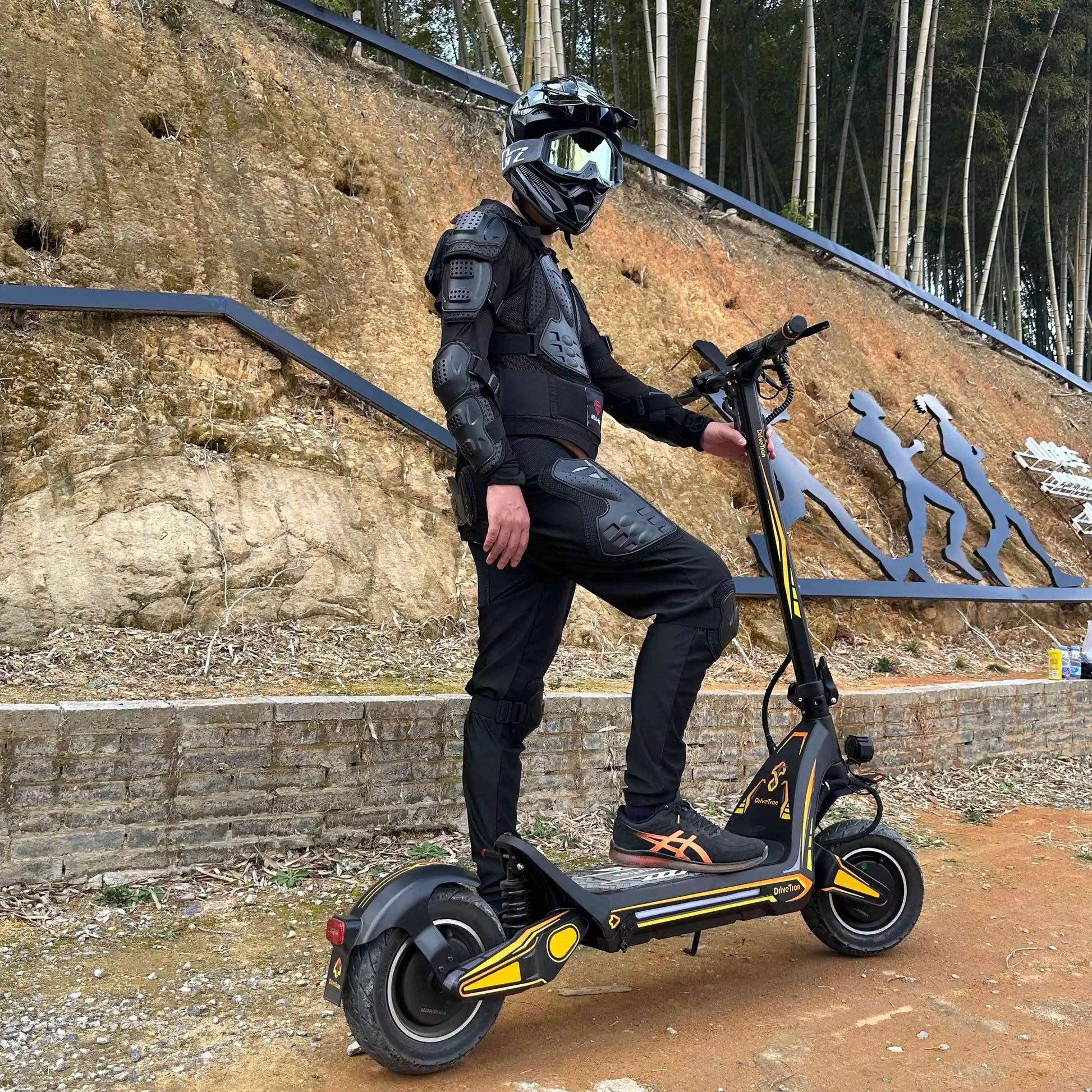 Dual Motor 46mph 80kmh Hydraulic Absorber Brake Powerful Off-road Adult Double Motor Big 60V 11inch Tires Electric Scooter Ai-TechWorld 