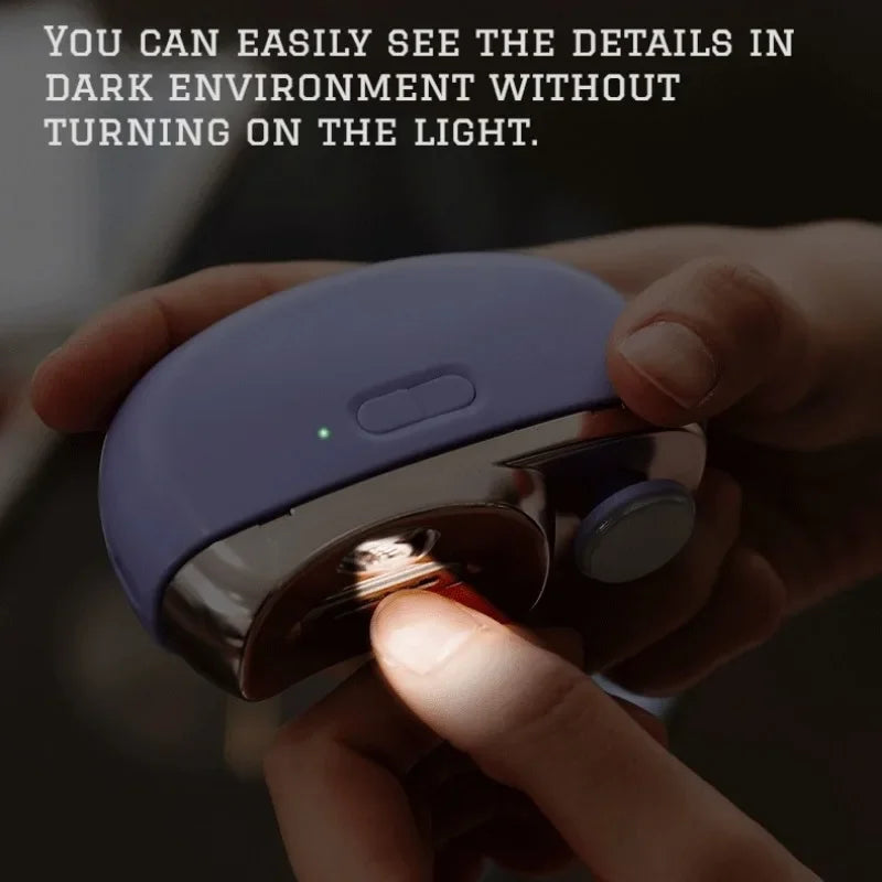 1 Pcs Electric Automatic Nail Clipper Manicure Nail Trimmer For Adult Ai-TechWorld 