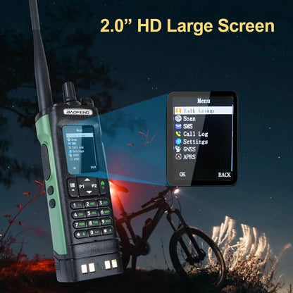 Baofeng DM-32 GPS APRS AES256 Encryption DMR Digital Analog UHF VHF Dual Band 8W Air Band FM Walkie Talkie DM-32UV Ai-TechWorld 