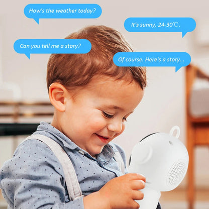 Tuya Smart AI Robot WiFi Early Education Toys for Children Speech Recognition & Voice Interactive Educational Learning Machine Ai-TechWorld 