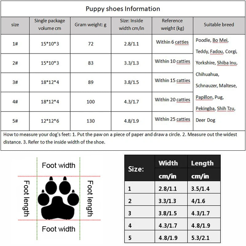 Dog Shoes Non-Slip Soles Thick Plush Protection Paw Pet Shoes Warm For Dog Non-Slip Dog Shoes Breathable Climbing Pets Booties Ai-TechWorld 