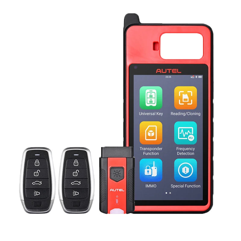 Autel MaxiIM KM100E Key Fob Programmer Immobilizer Tool Key Creation IMMO Learning Chip Read Write Cloning Frequency Detection Ai-TechWorld 