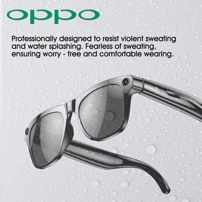 OPPO AI Smart Glasses Ultra Clear Camera Shootingand Recording Touch Sport Sunglasses Bluetooth Call Video Music Player Ai-TechWorld 