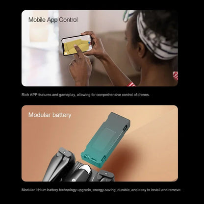 Lenovo K10Max Drone 8K Professinal Three Camera Optical Flow Localization Four-way Obstacle Avoidance RC for Adults Child Toys Ai-TechWorld 