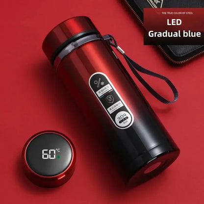 1Liter Stainless Steel Thermos Bottle with LED Temperature Vacuum Flask Ai-TechWorld 