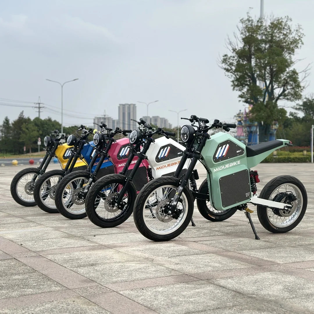 Powerful QS205v3 10000W 72V 100KMH 62MPH Fatbike Electric Road Bike Adults Fat Tire Fardriver 72V150A Controller E Motorcycle Ai-TechWorld 