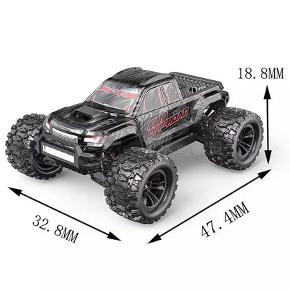 New MJX 10208 Small Monster 1/10 Hypergo 2.4G Brushless High Speed RC Professional Adult Off road Remote Control Vehicle RC Cars Ai-TechWorld 