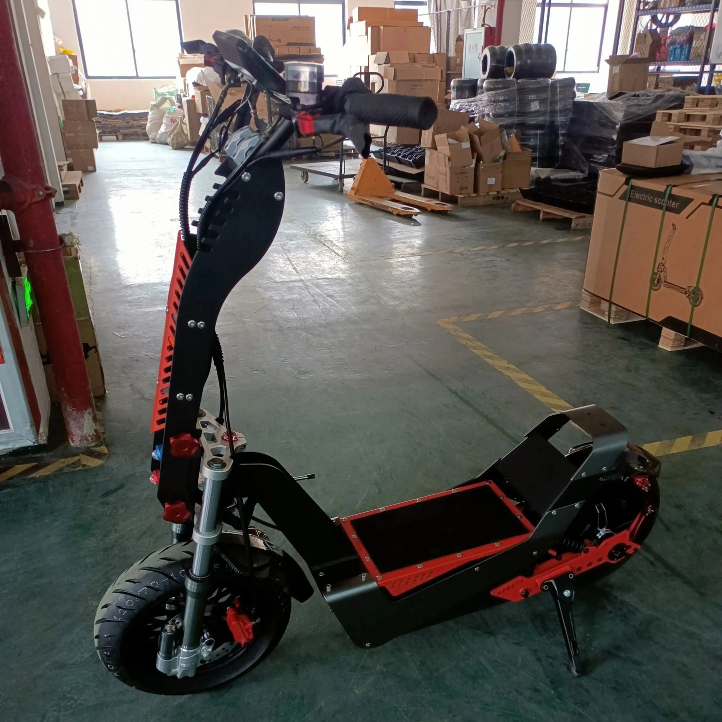 Best Selling 80MPH 90MPH Fast Electric Scooter 72V 15000W QS Racing Motor Votol 180A Controller F8 E Scooters with Damper Ai-TechWorld 
