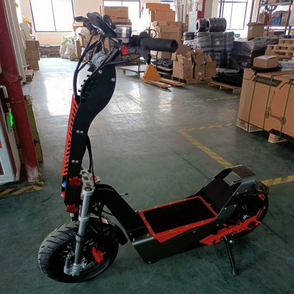 Best Selling 80MPH 90MPH Fast Electric Scooter 72V 15000W QS Racing Motor Votol 180A Controller F8 E Scooters with Damper Ai-TechWorld 