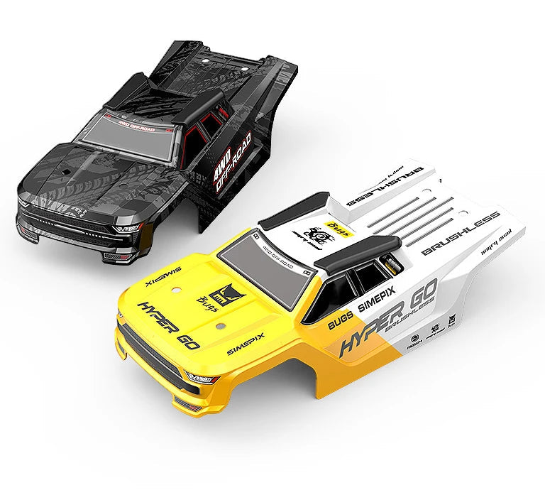 HYPER GO MJX 14207 14208 1/14 RC Car 41-53km/h Brushless 2.4G Remote Control 4WD Off-road High Speed RC Car Truck Hobby Toy Ai-TechWorld 