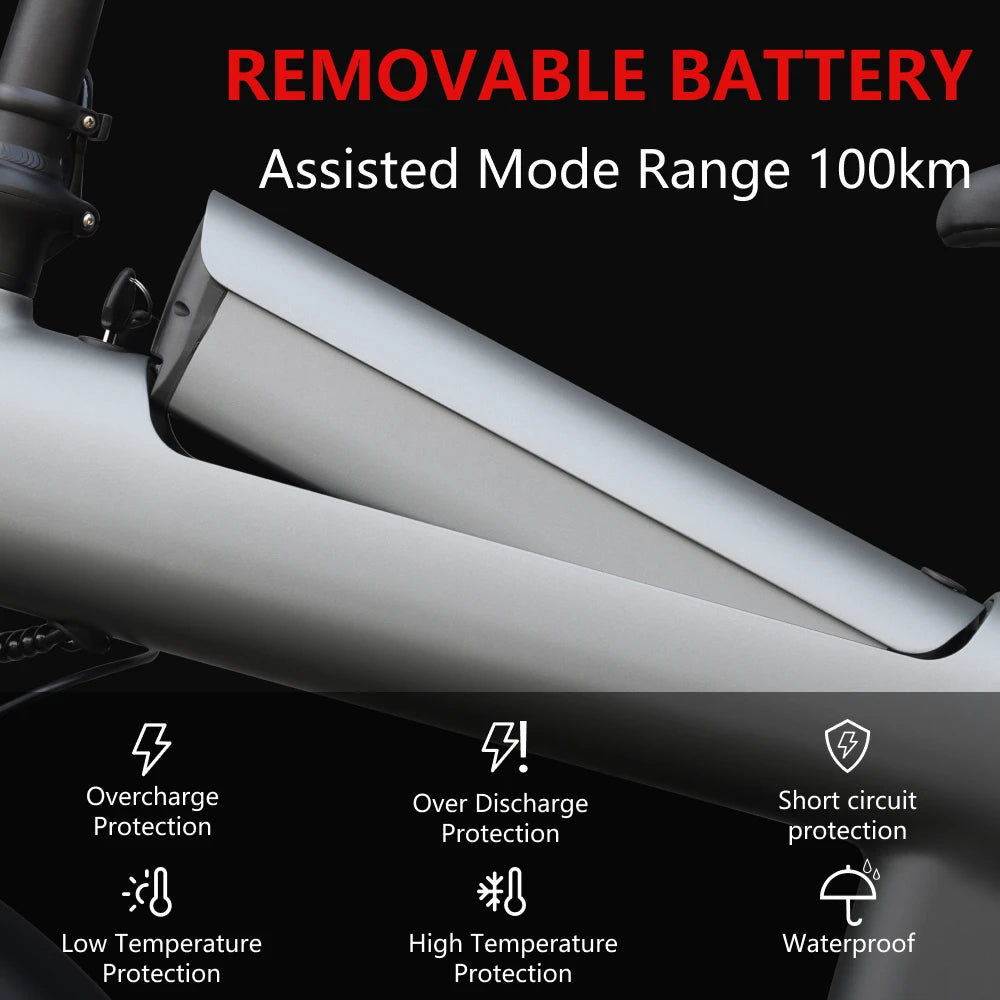 HUANCI Q3 Mountain Electric bicycle 2000W Adult electric bike 48V 20AH  City e bike Off-Road ebike Ai-TechWorld 