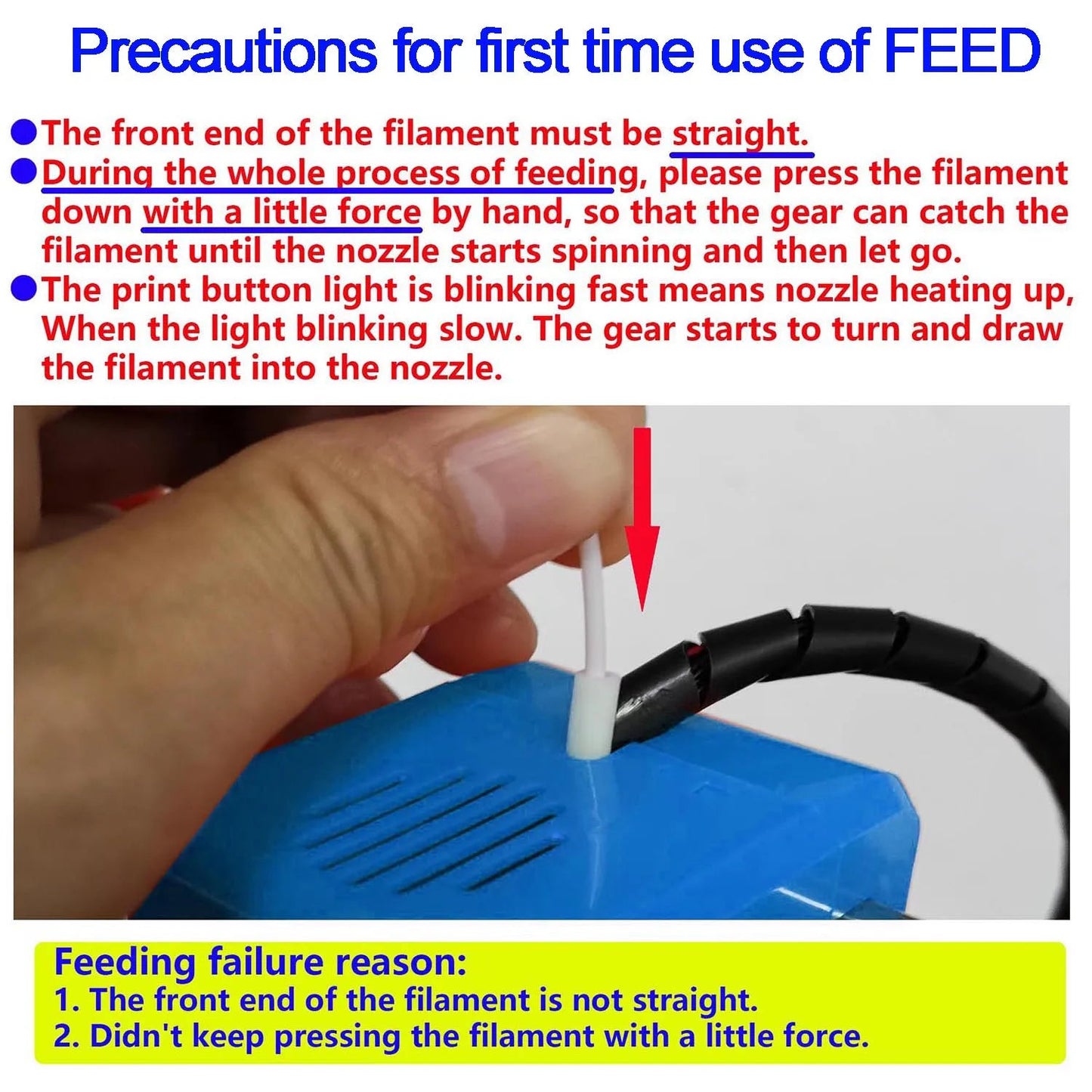 EasyThreed 3D Printer  Entry Level  Compatible with PLA TPU 1.75mm Filament  include Power Adaptor. Ai-TechWorld 
