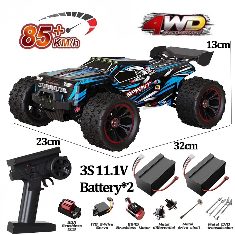9522PRO 85KM/H High-speed RC Car Brushless Four-wheel Drive Off-road Drift 1:16 Professional Racing Car 9522 50KM/H Boy's Toy Ai-TechWorld 