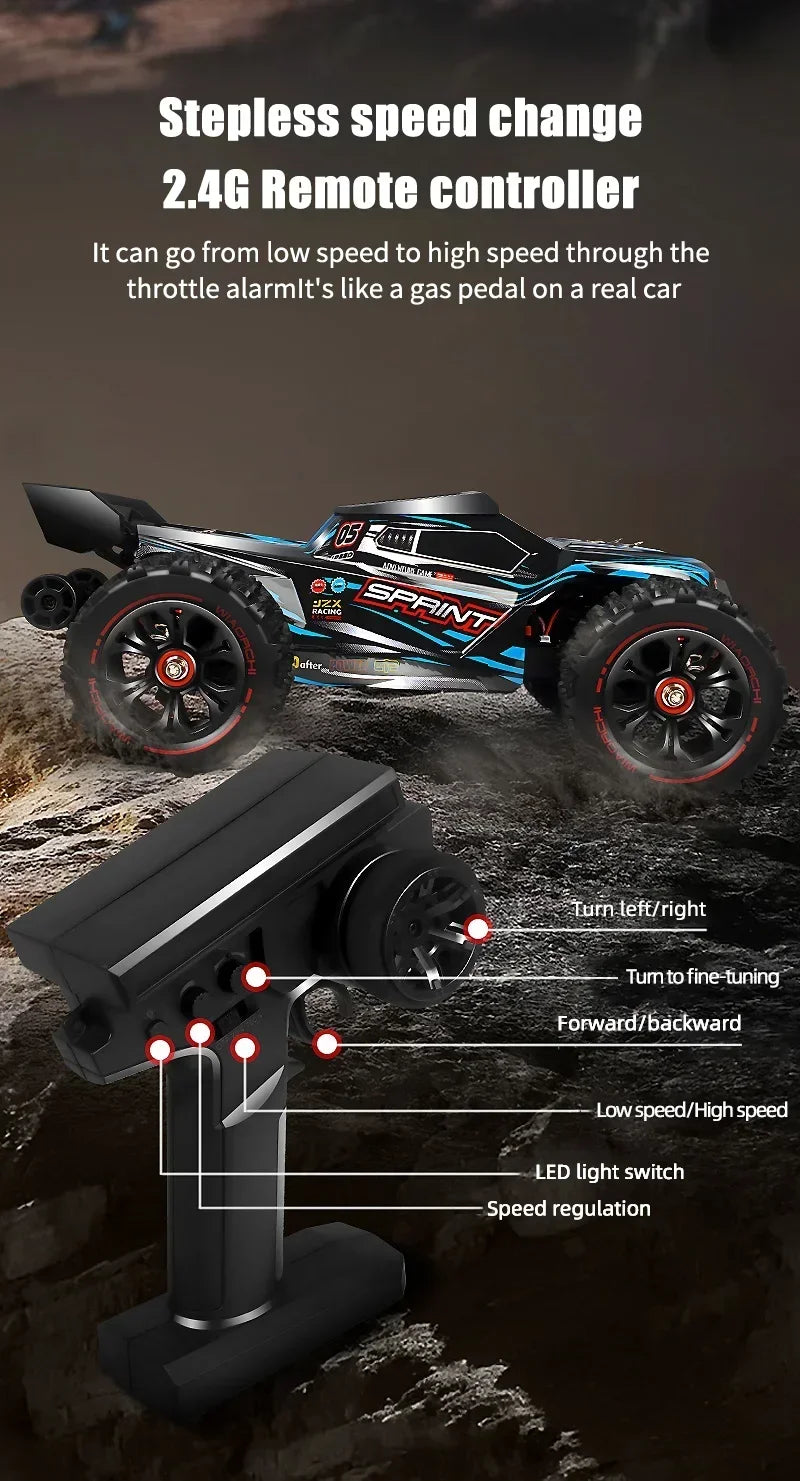 9522PRO 85KM/H High-speed RC Car Brushless Four-wheel Drive Off-road Drift 1:16 Professional Racing Car 9522 50KM/H Boy's Toy Ai-TechWorld 