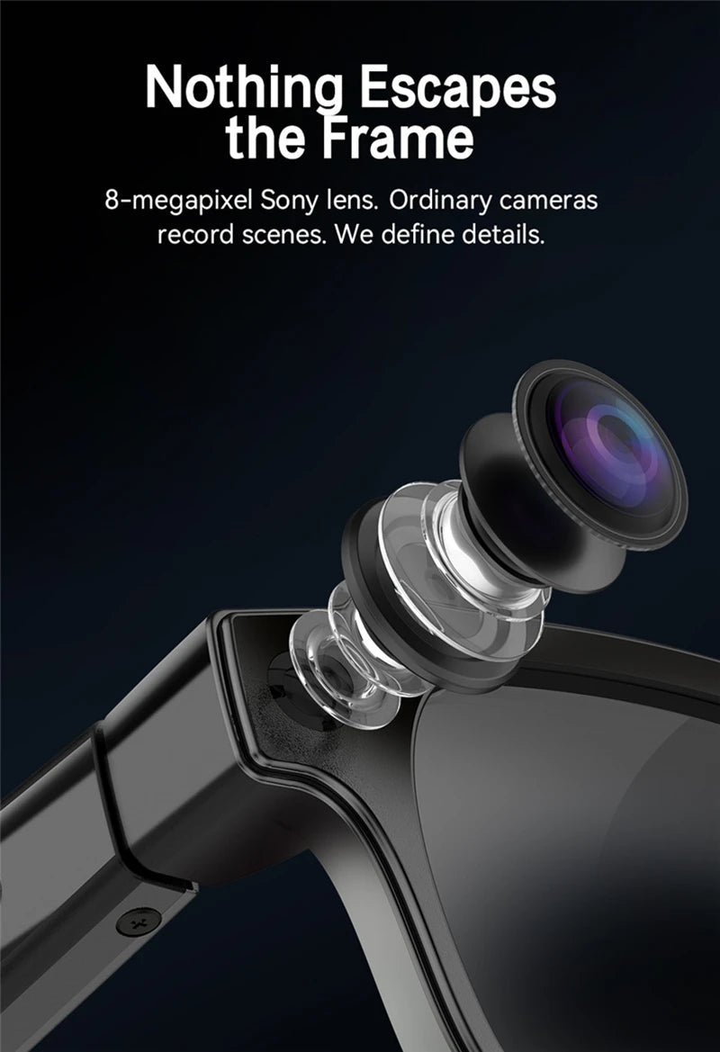 Xiaomi Smart Glasses AI 8K HD Recording Videos Photo Recognition Answer Translation Music Player Multifunction Anti-UV Lenses Ai-TechWorld 