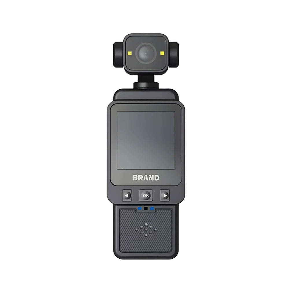 360 ° Rotating Handheld Mini Anti-shake Camera 1080P HD Display Screen WiFi Wireless Wearable Night Vision Outdoor Motion Camera Ai-TechWorld 