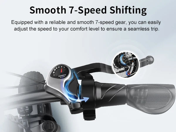 1000W Folding Electric Bike,48V 20.8AH Removable Battery EBike,30+MPH,80 Miles Max Range Electric Bike for Adults, 20" Fat Tire Ai-TechWorld 