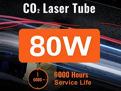 SIHAO 50W-100W CO₂ Laser Engraver with Large Work Area | Precision Cutting & Engraving for Wood, Acrylic, Glass, Leather Ai-TechWorld 