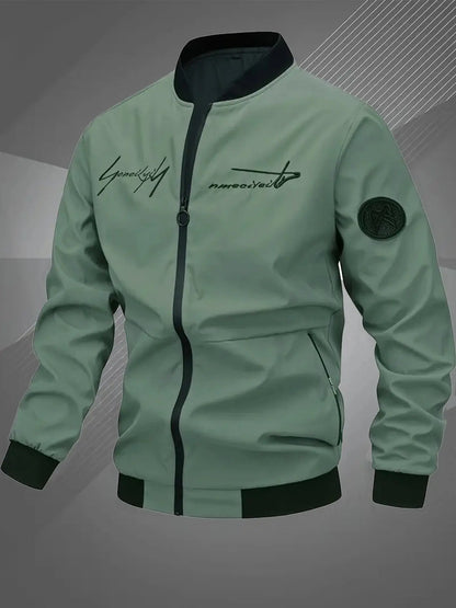 Trendy Men's Preppy Jackets Suitable for Seasonal Wear, Spring and Autumn Fashionable Men's Casual Jackets Ai-TechWorld 