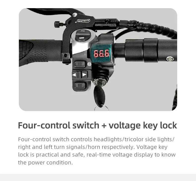 Boyueda S3 EScooters 6000W Dual Motor 60V38ah Hydraulic Oil Brake Electric Scooter Aldult 11 Inch Off-road Vacuum Tire E-Scooter Ai-TechWorld 