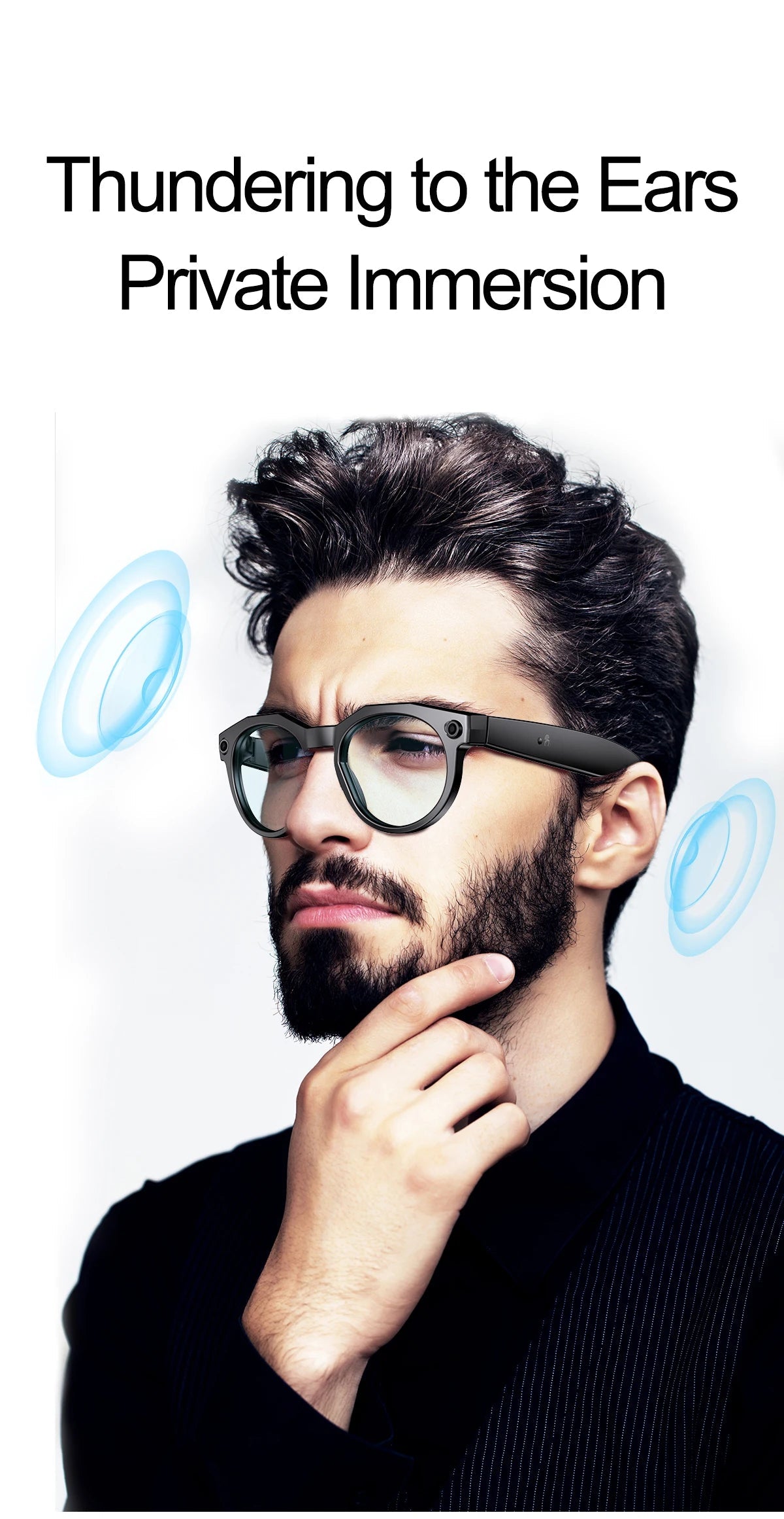 2026 New 4K HD AI Smart Glasses Men 800W Pixel Camera Bluetooth Call 4GB WIFI Transmission Voice Assistant Smart Glasses Women Ai-TechWorld 