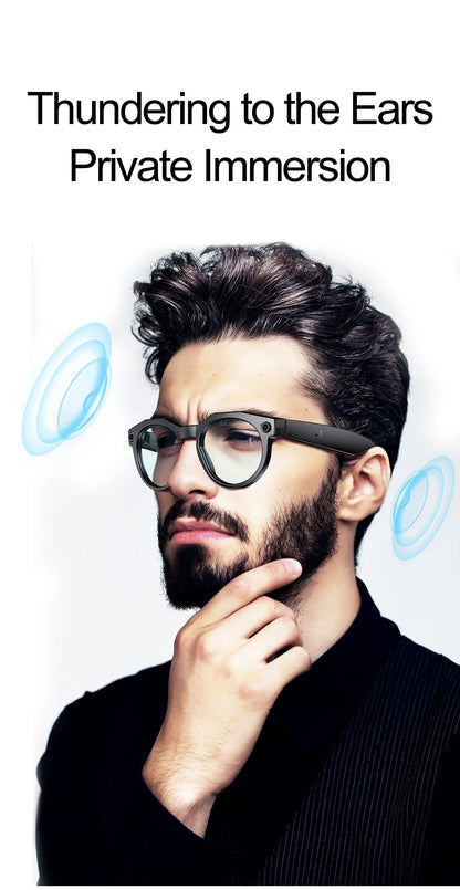 2026 New 4K HD AI Smart Glasses Men 800W Pixel Camera Bluetooth Call 4GB WIFI Transmission Voice Assistant Smart Glasses Women Ai-TechWorld 