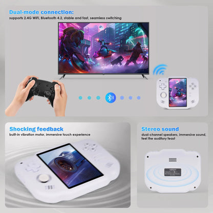 AMPOWN ZERO 40 Video Game Console 4'' IPS Multi-touch Screen Android System A133P Support Wifi Bluetooth Vibration Motor for NDS Ai-TechWorld   ai-techworld