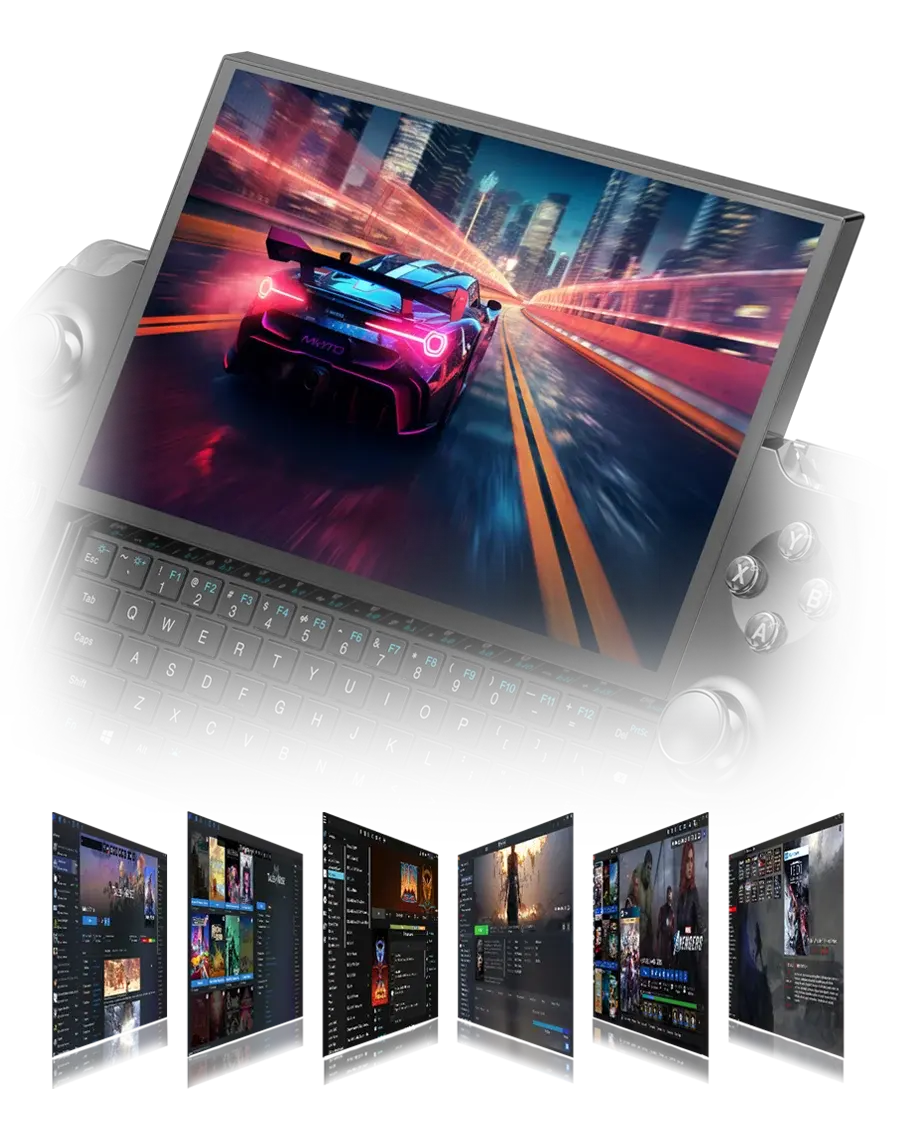 Ready Stock! 2025 GPD WIN4 Win 4 AI 9 HX 370 Handheld GamePad 6" for Black Myth Wukong Tablet Pocket Laptop Game Player Console Ai-TechWorld 