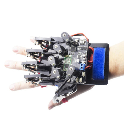 STEM For Arduino STM32 Bionic Robot Palm Hand Manipulator Open Source Code 5 Hands Educational Kit with Ps2/Somatosensory Gloves Ai-TechWorld 