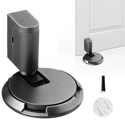 Mechanical No Drilling Door Stopper Keep Door Open Magnetic Door Stopper Heavy Duty No Drill Door Stopper for Office Home Garage Ai-TechWorld 