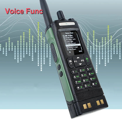 Baofeng DM-32 GPS APRS AES256 Encryption DMR Digital Analog UHF VHF Dual Band 8W Air Band FM Walkie Talkie DM-32UV Ai-TechWorld 