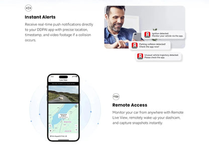 2025 New DDPAI Dash Cam Z50 Pro 4K Car Camera Night Vision 5GHz Wi-Fi GPS ADAS 24H Parking Monitor Support Front and Rear Cam Ai-TechWorld 