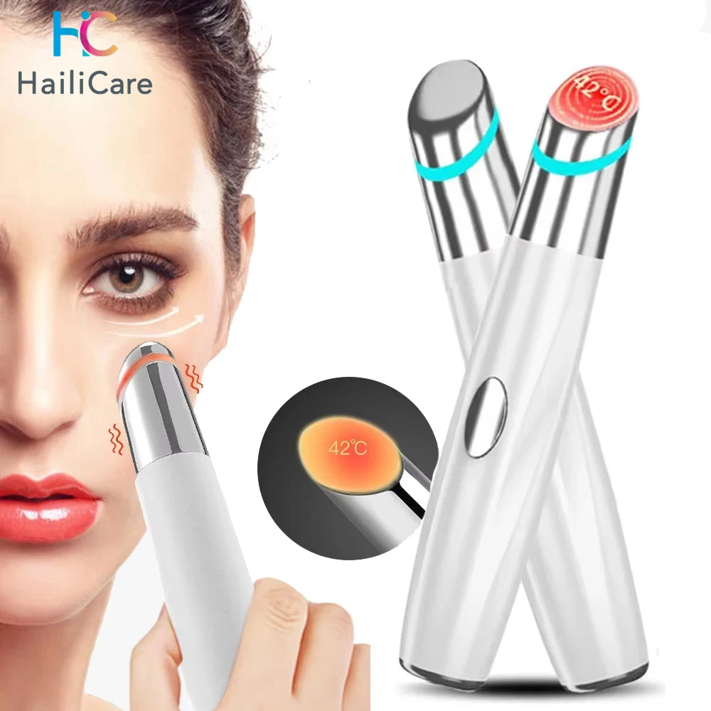 Electric Facial Massager Micro Vibration Eye Beauty Instrument For Relax Eye Dark Circles Eye Bags Puffiness Eye Massage Ai-TechWorld 