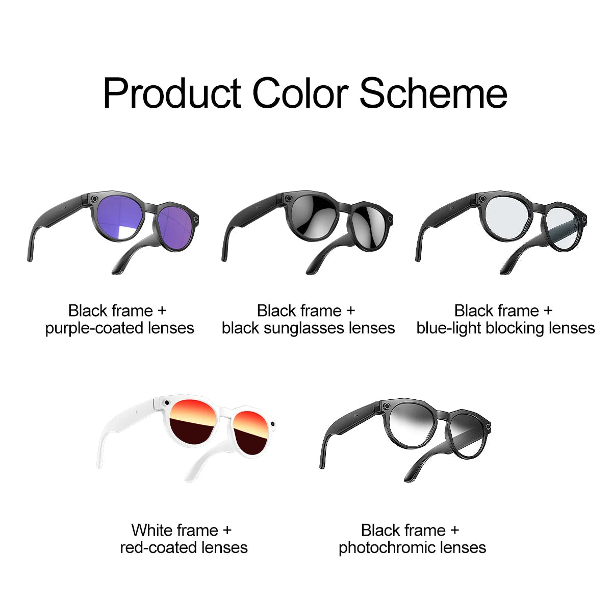 2026 New 4K HD AI Smart Glasses Men 800W Pixel Camera Bluetooth Call 4GB WIFI Transmission Voice Assistant Smart Glasses Women Ai-TechWorld 