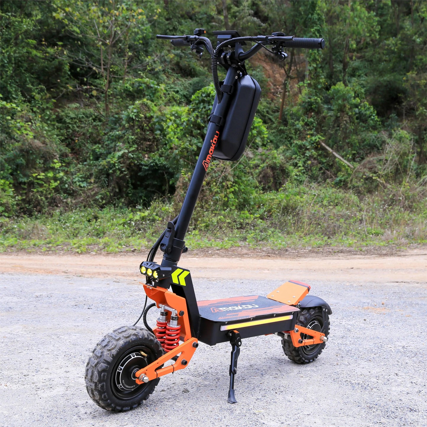 X5 6000W Dual Motor Eelectric Scooter in China Stock 60v 40ah Large Battery Remote Scooter with Seat 11-inch Tires Ai-TechWorld 