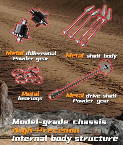 SCY9522PRO 85KM/H High Speed RC Car Brushless 4WD Off-Road Drift Remote Control Car 1:16 Professional Racing Cars SCY9522 50KM/H Ai-TechWorld 