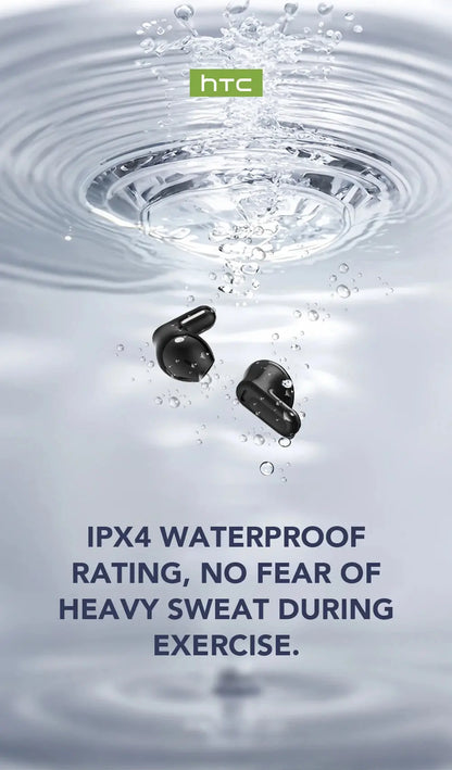 Translator HTC NE20 New Bluetooth 6.0 Wireless Headphones Translation Ai-TechWorld 
