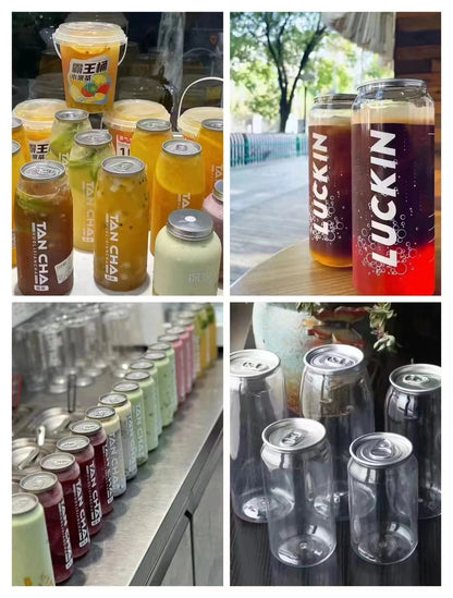 New Technique 5S Intelligent Can Sealing Machine Automatic Lifting And Lowering Non Rotary Plastic PET Tin Jar Beer Cans Seamer Ai-TechWorld 